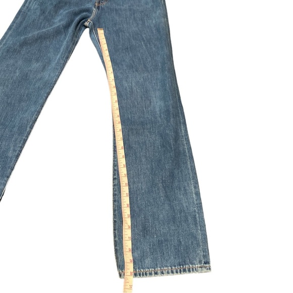 LEVI’S 1950'S 701* WOMEN'S JEANS selvedge Worn In Blue -Medium Wash size 28 - Picture 9 of 10